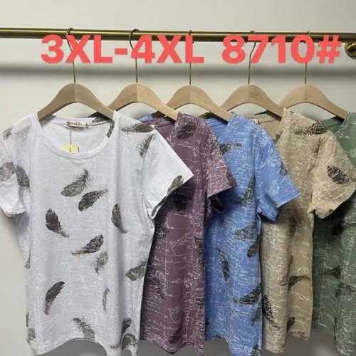 Футболка Believe (3XL-4XL) 8710 mix (лето) Believe 8710 mix
