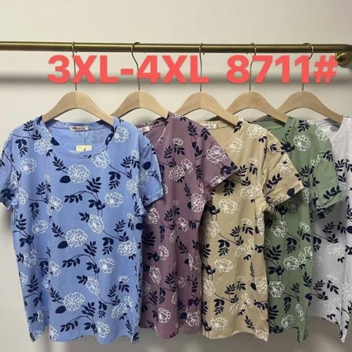 Футболка Believe (3XL-4XL) 8711 mix (лето) Believe 8711 mix