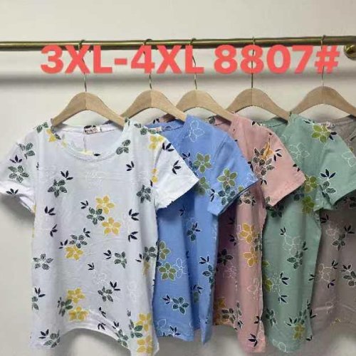 Футболка Believe (3XL-4XL) 8807 mix (лето) Believe 8807 mix