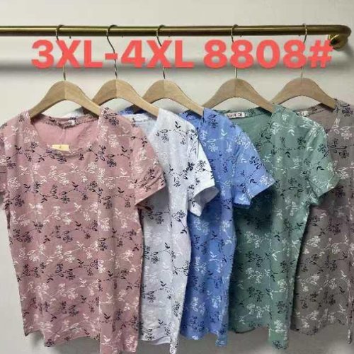 Футболка Believe (3XL-4XL) 8808 mix (лето) Believe 8808 mix