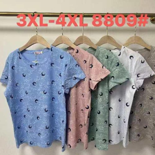 Футболка Believe (3XL-4XL) 8809 mix (лето) Believe 8809 mix