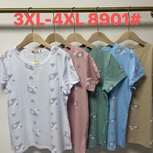 Футболка Believe (3XL-4XL) 8901 mix (лето) Believe 8901 mix