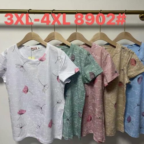 Футболка Believe (3XL-4XL) 8902 mix (лето) Believe 8902 mix