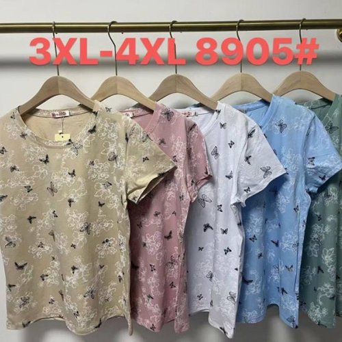 Футболка Believe (3XL-4XL) 8905 mix (лето) Believe 8905 mix
