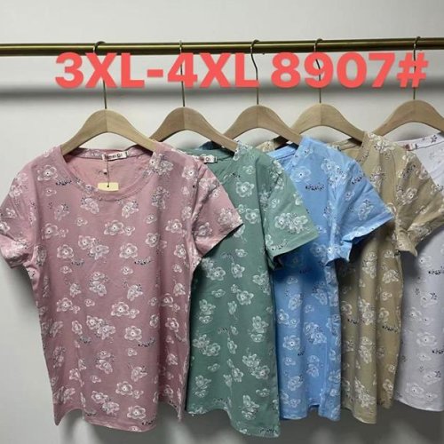 Футболка Believe (3XL-4XL) 8907 mix (лето) Believe 8907 mix