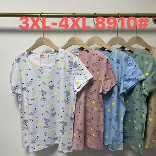 Футболка Believe (3XL-4XL) 8910 mix (лето) Believe 8910 mix