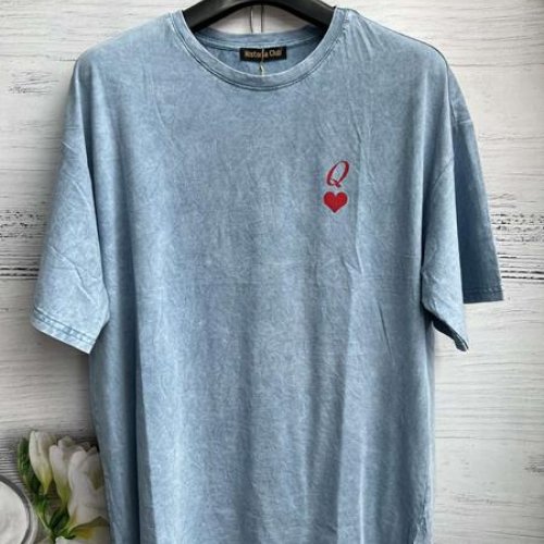 Футболка New Season (one size) 8421 l.blue (лето) New Season 8421 l.blue
