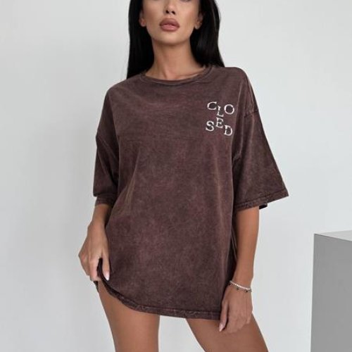 Футболка New Season (one size) 8434 brown (лето) New Season 8434 brown