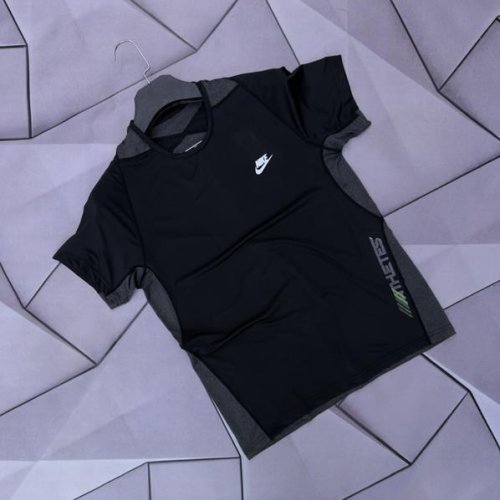 Футболка Rassul (2XL-3XL) 5863 black (лето) Rassul 5863 black