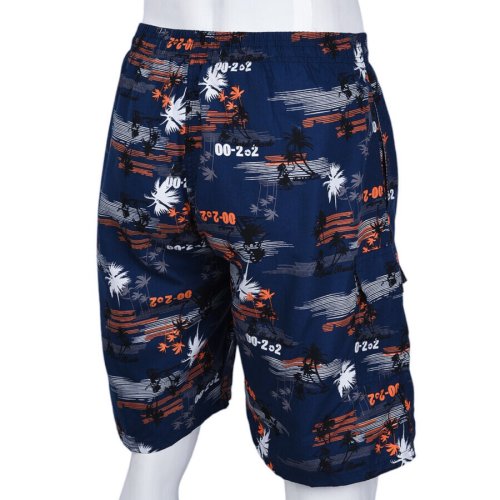 Шорты Obuv OK2 (XL-5XL) 08850 navy-orange (лето) Obuv OK2 08850 navy-orange