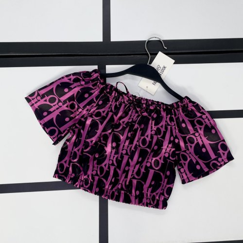 Топ Kosmy (128-146) 578 black-pink (лето) Kosmy 578 black-pink
