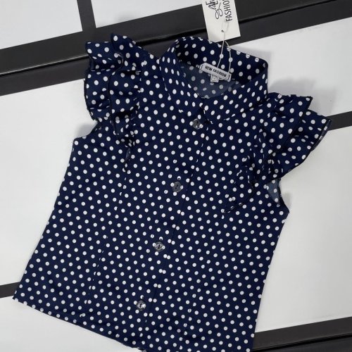 Блузка Kosmy (128-152) 608 navy (лето) Kosmy 608 navy