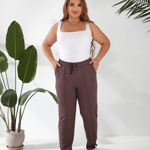 Штаны OSKA (50-56) 6093 brown (деми) OSKA 6093 brown