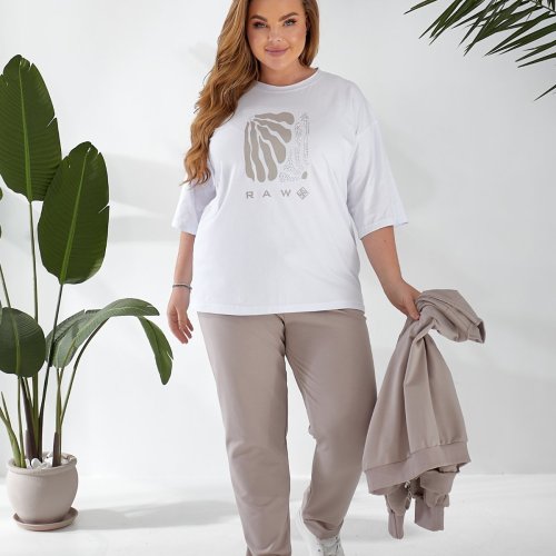 Костюм спорт OSKA (50-56) O3 beige (деми) OSKA O3 beige