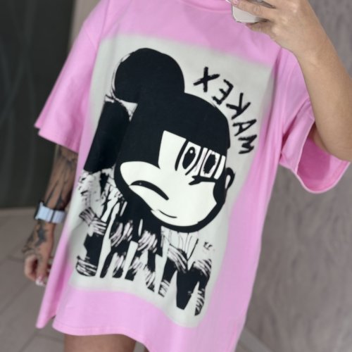 Футболка Sapato (42-46) S4 pink (лето) Sapato S4 pink