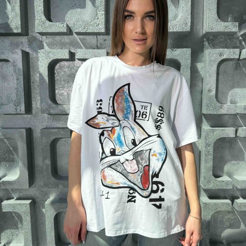 Футболка Sapato (42-46) S68 white (лето) Sapato S68 white