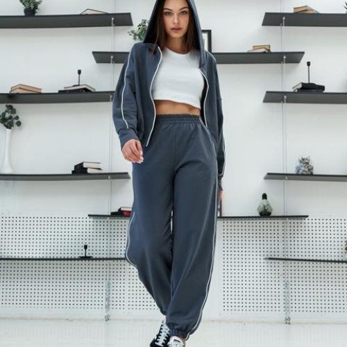 Костюм спорт AZNA (XS-L) Т6 grey (деми) AZNA Т6 grey
