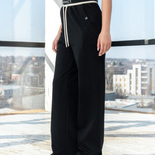 Штаны спорт AZNA (S-XL) Б50 black (деми) AZNA Б50 black