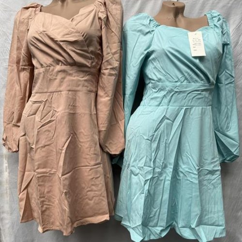 Платье Shoptime (42-48) S89 beige (лето) Shoptime S89 beige