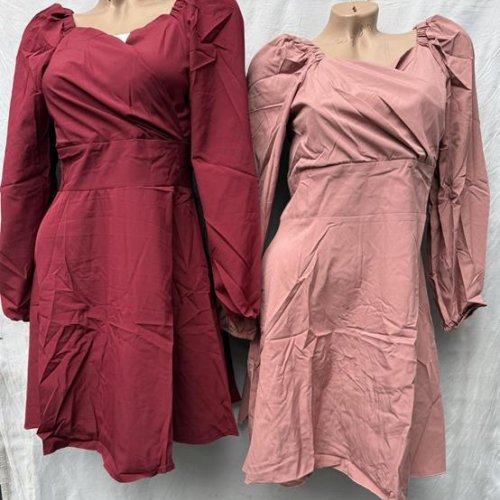 Платье Shoptime (42-48) S93 red (лето) Shoptime S93 red