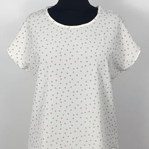 Блузка Bugrova (50-60) B20 white (лето) Bugrova B20 white