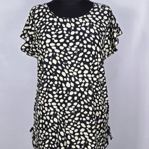 Блузка Bugrova (60-70) B16 black (лето) Bugrova B16 black