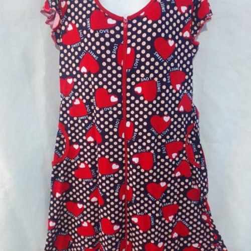 Халат Skyler (48-60) S45 red (лето) Skyler S45 red