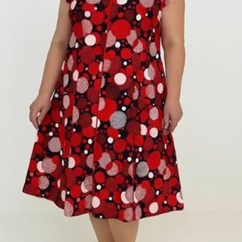 Халат Skyler (60-66) S85 red (лето) Skyler S85 red
