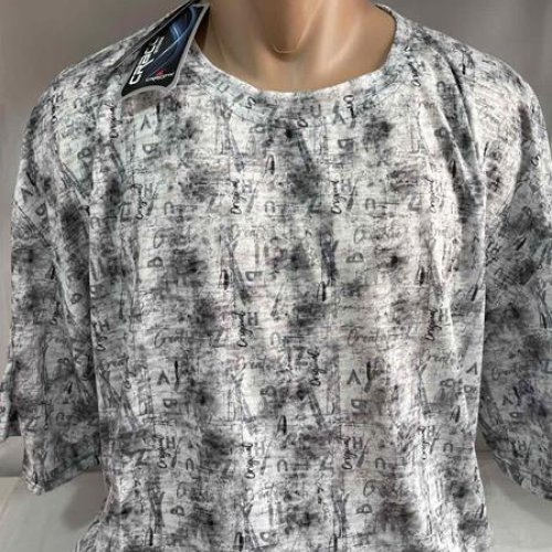 Футболка Sabihina (6XL-9XL) SB878 grey (лето) Sabihina SB878 grey
