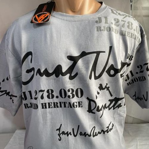 Футболка Sabihina (2XL-6XL) SB881 l.grey (лето) Sabihina SB881 l.grey