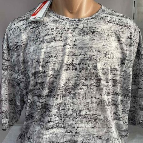 Футболка Sabihina (6XL-9XL) SB884 grey (лето) Sabihina SB884 grey