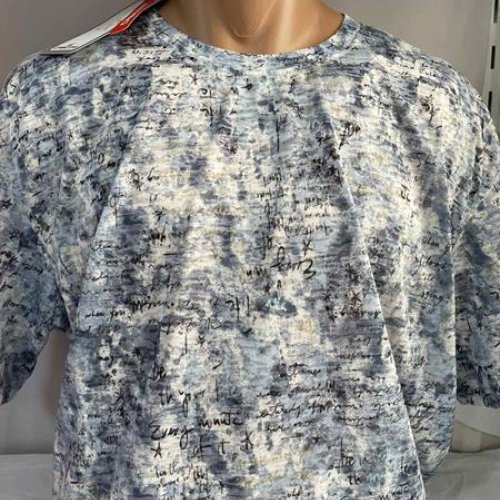 Футболка Sabihina (3XL-6XL) SB887 l.blue (лето) Sabihina SB887 l.blue