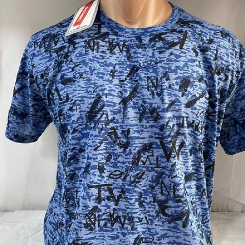 Футболка Sabihina (M-2XL) SB898 blue (лето) Sabihina SB898 blue