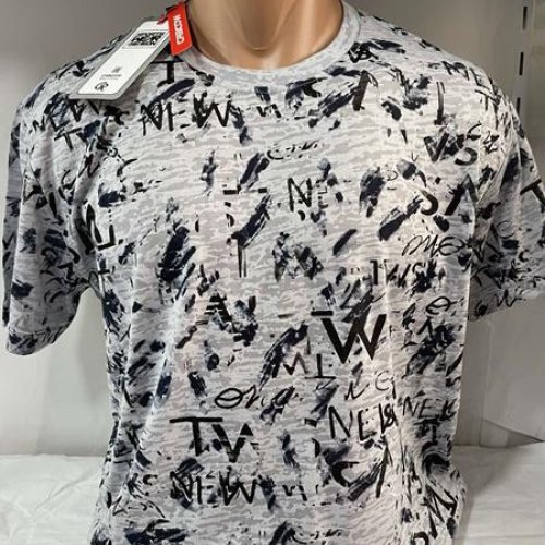 Футболка Sabihina (M-2XL) SB901 l.grey (лето) Sabihina SB901 l.grey