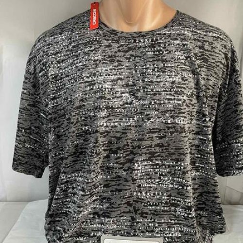 Футболка Sabihina (3XL-6XL) SB912 black (лето) Sabihina SB912 black