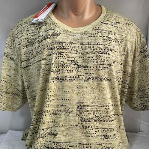 Футболка Sabihina (3XL-6XL) SB913 yellow (лето) Sabihina SB913 yellow