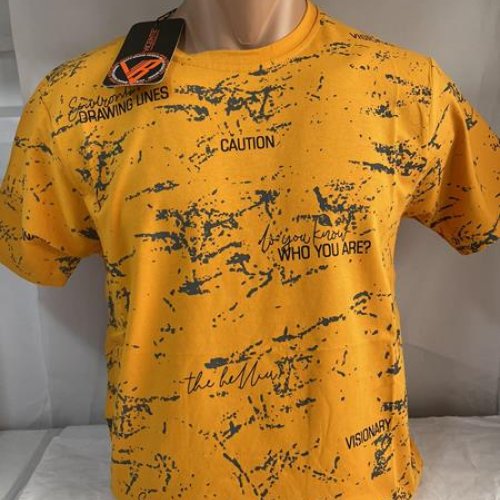 Футболка Sabihina (S-2XL) SB924 yellow (лето) Sabihina SB924 yellow
