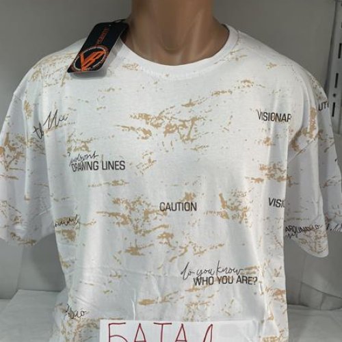 Футболка Sabihina (2XL-6XL) SB943 white (лето) Sabihina SB943 white