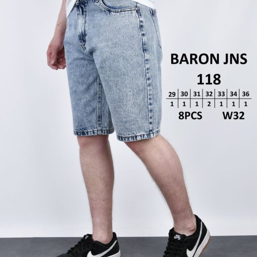 Шорты God Baron (29-36) 118 blue (лето) God Baron 118 blue