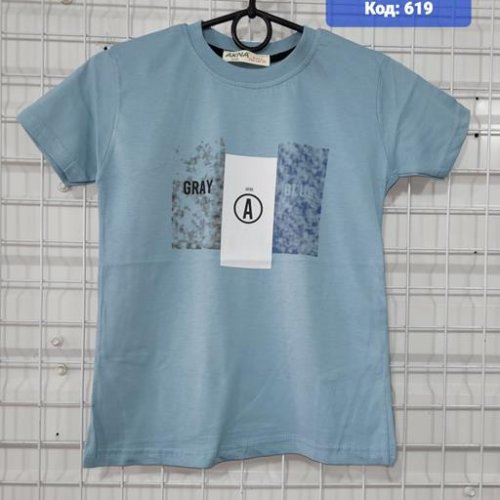 Футболка iBamBino (6-10) 619 l.blue (лето) iBamBino 619 l.blue