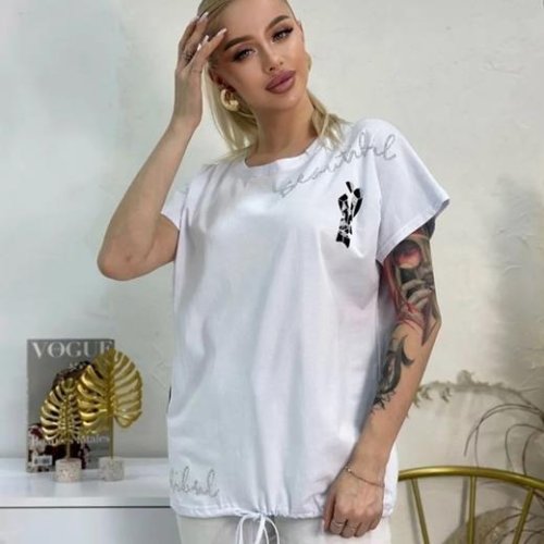 Футболка Novetly Store (50-56) 25308 white (лето) Novetly Store 25308 white