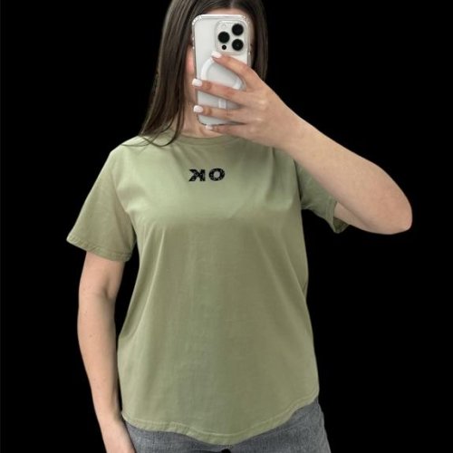 Футболка G.L.S.A (46-50) 25075 green (лето) G.L.S.A 25075 green