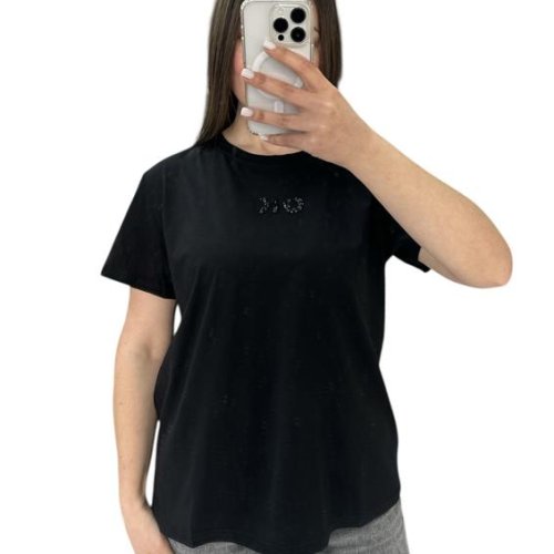 Футболка G.L.S.A (46-50) 25075 black (лето) G.L.S.A 25075 black