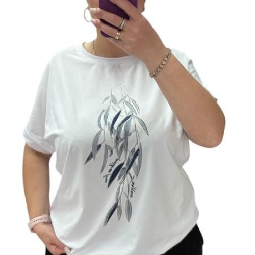 Футболка G.L.S.A (52-56) 25041 white (лето) G.L.S.A 25041 white