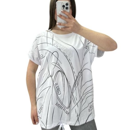 Футболка G.L.S.A (52-56) 25315 white (лето) G.L.S.A 25315 white
