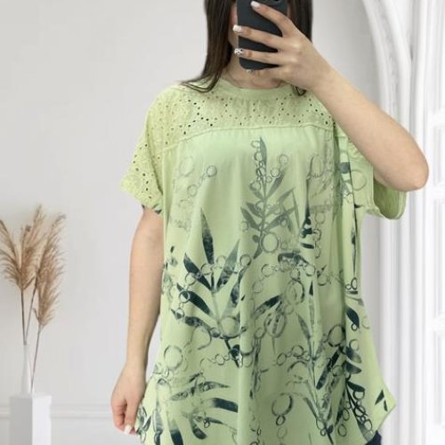 Футболка Ekvato (54-64) 25015 l.green (лето) Ekvato 25015 l.green