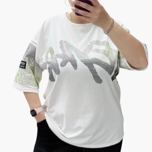 Футболка Novetly Store (48-56) 25109 white (лето) Novetly Store 25109 white