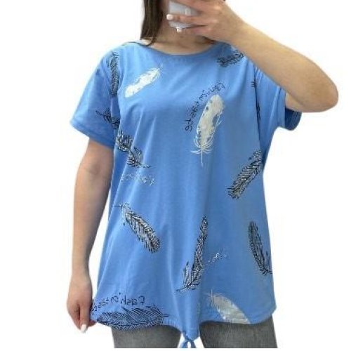 Футболка Novetly Store (L-2XL) 25312 l.blue (лето) Novetly Store 25312 l.blue