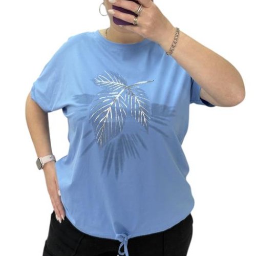 Футболка Novetly Store (52-56) 25039 l.blue (лето) Novetly Store 25039 l.blue