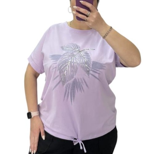 Футболка Novetly Store (52-56) 25039 lilac (лето) Novetly Store 25039 lilac